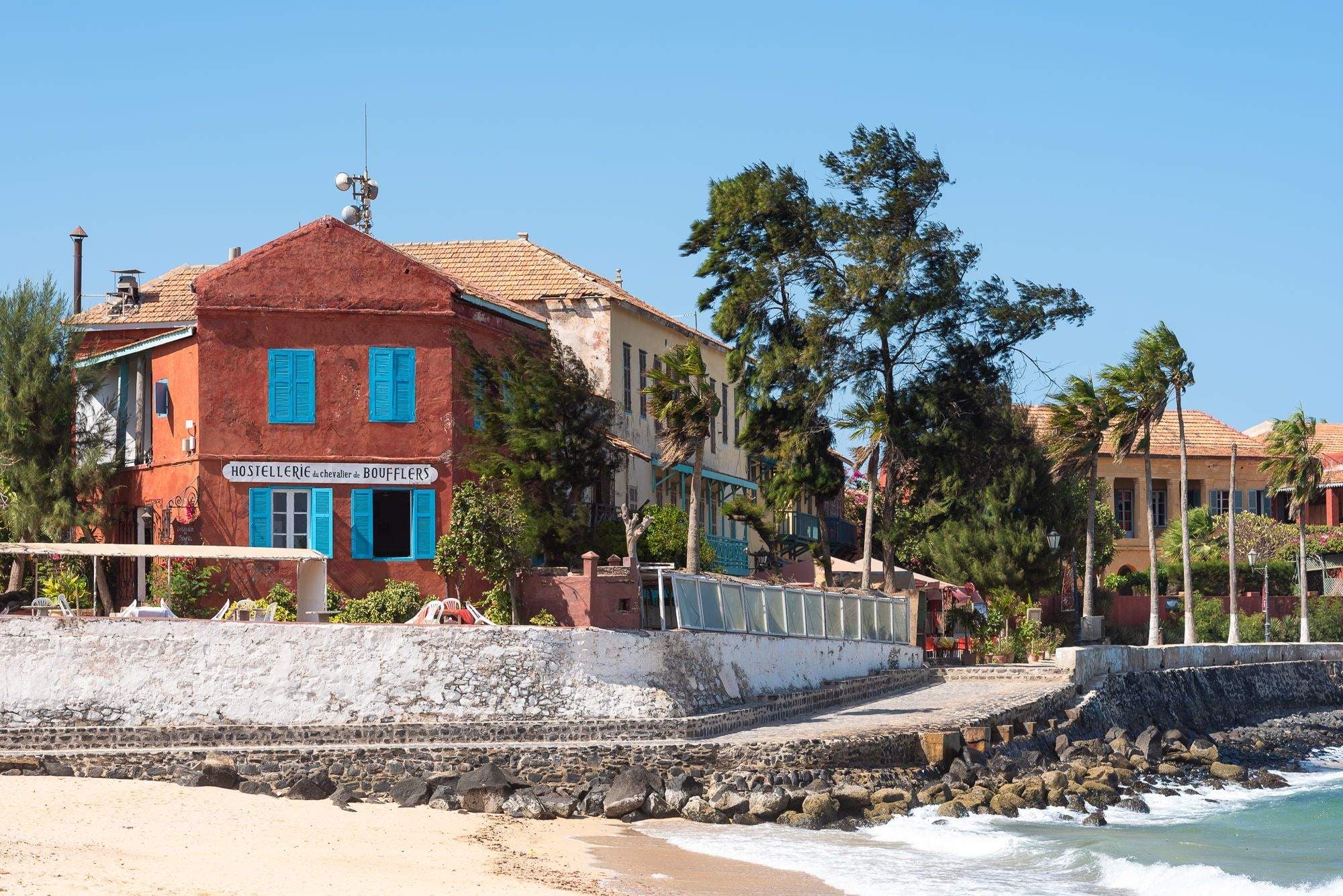Goree island view