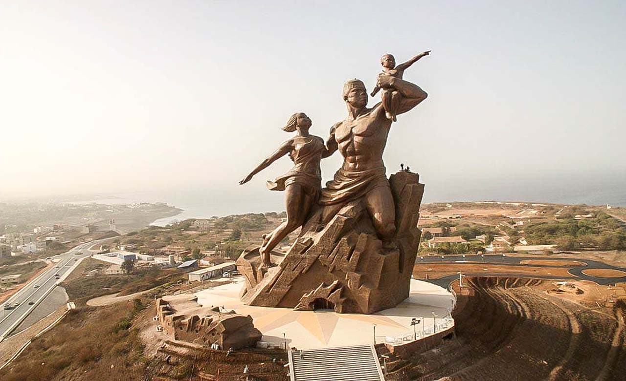 Goree island monument